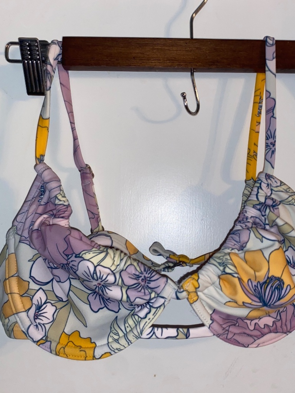 Cupshe Floral Bikini Top